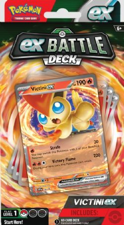 CARTE DE POKÉMON - POKEMON BATTLE DECKS VICTINI EX/MIRAIDON EX ASST